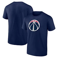 Men's  Navy Washington Wizards Primary Logo T-Shirt