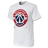 Men's NBA x Naturel White Washington Wizards No Caller ID T-Shirt