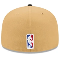 Men's New Era Gold/Black Washington Wizards 2025/26 City Edition 59FIFTY Fitted Hat