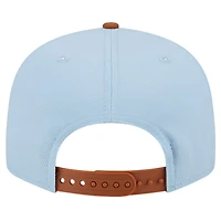 Men's New Era Light Blue/Brown Washington Wizards 2-Tone Color Pack 9FIFTY Snapback Hat