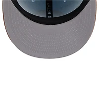 Men's New Era Light Blue/Brown Washington Wizards 2-Tone Color Pack 9FIFTY Snapback Hat