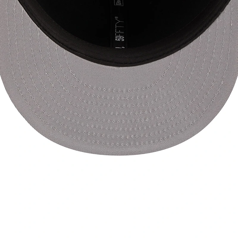 Casquette ajustée 59FIFTY avec logo en pin de chaîne des Washington Wizards New Era pour hommes, bleu marine
