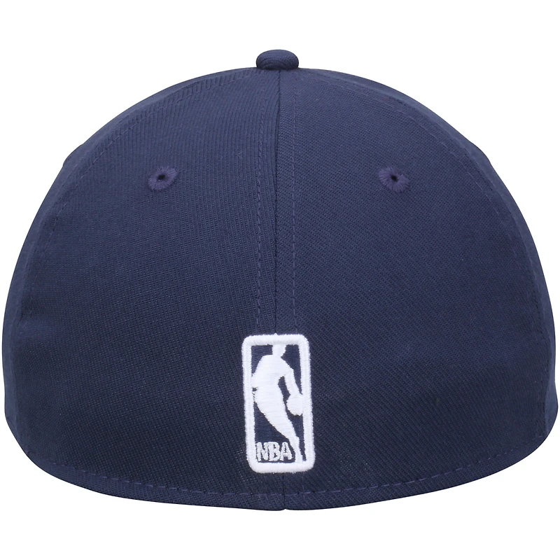 Men's New Era Navy Washington Wizards Team Classic 39THIRTY Flex Hat