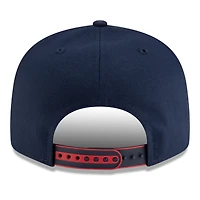 Men's New Era  White/Navy Washington Wizards 2025 NBA Tip Off Split Panel 9FIFTY Snapback Hat