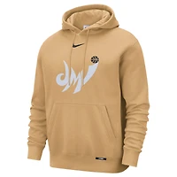 Men's Nike  Gold Washington Wizards 2025/26 City Edition Essential Logo Remix Hoodie