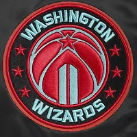 Men's Pro Standard Black Washington Wizards 2023/24 City Edition Satin Full-Snap Jacket