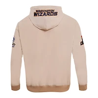 Men's Pro Standard Khaki Washington Wizards Hybrid Full-Zip Hoodie