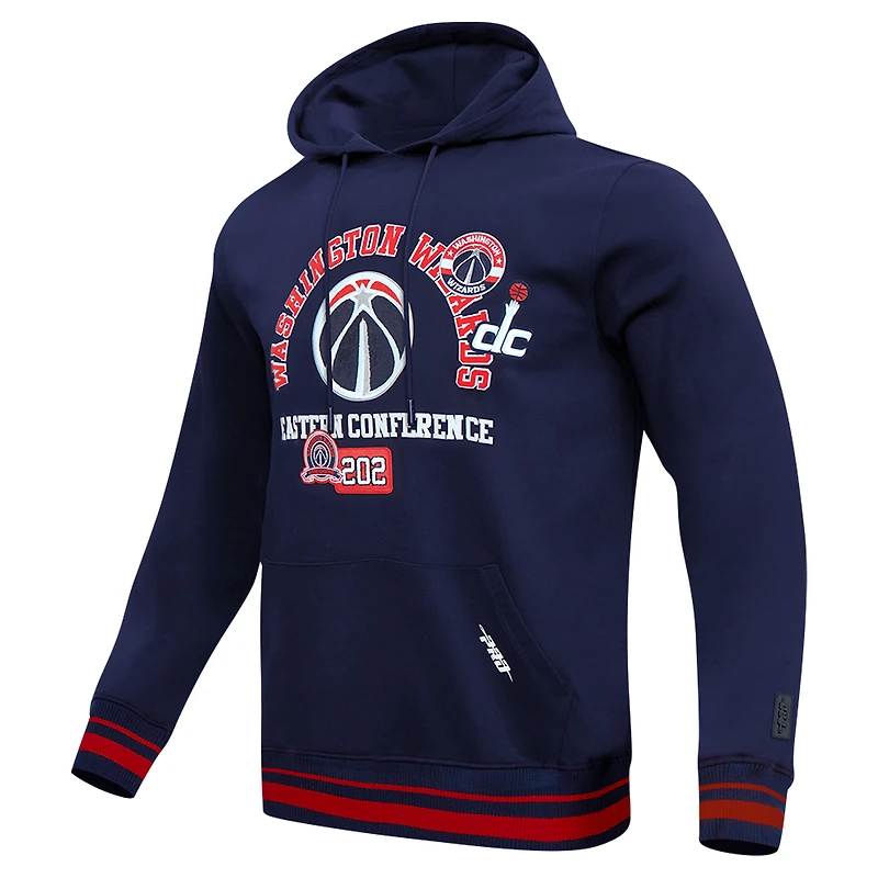 Sweat à capuche pour homme Pro Standard Navy Washington Wizards Area Code