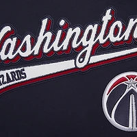 Sweat à capuche Pro Standard pour hommes, bleu marine, Washington Wizards Script Tail