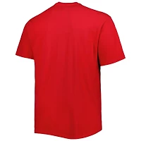 T-shirt rouge Washington Wizards Big & Tall Heart Soul pour homme