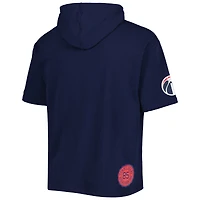 Tommy Jeans pour homme - Ensemble 2 en 1 t-shirt et sweat à capuche Washington Wizards Matthew bleu marine/blanc