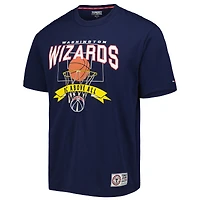 T-shirt Tommy Jeans pour homme bleu marine Washington Wizards Tim Backboard