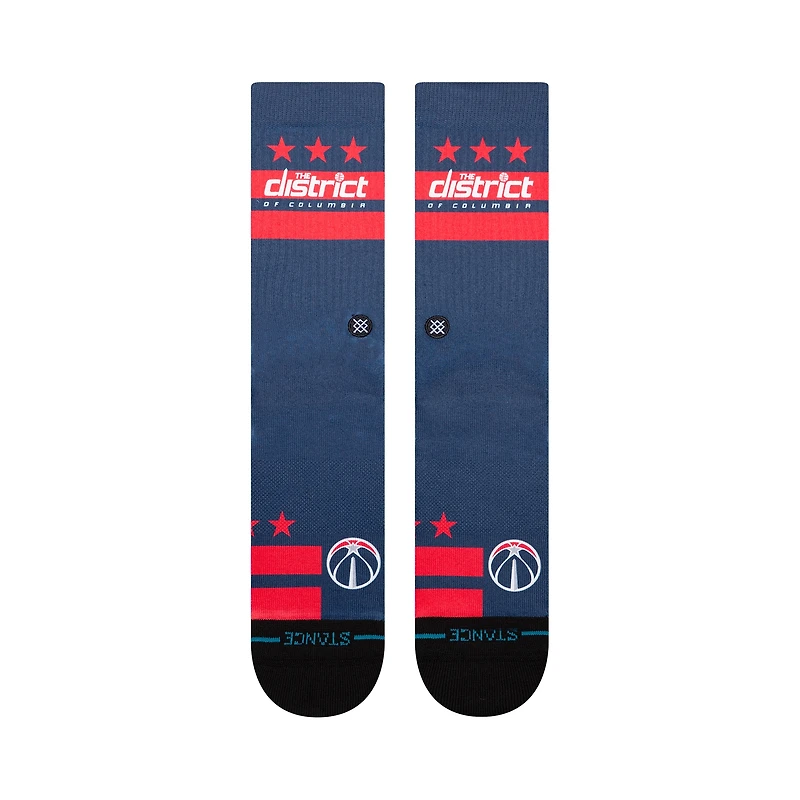 Stance Washington Wizards 2025/26 Statement Edition Crew Socks