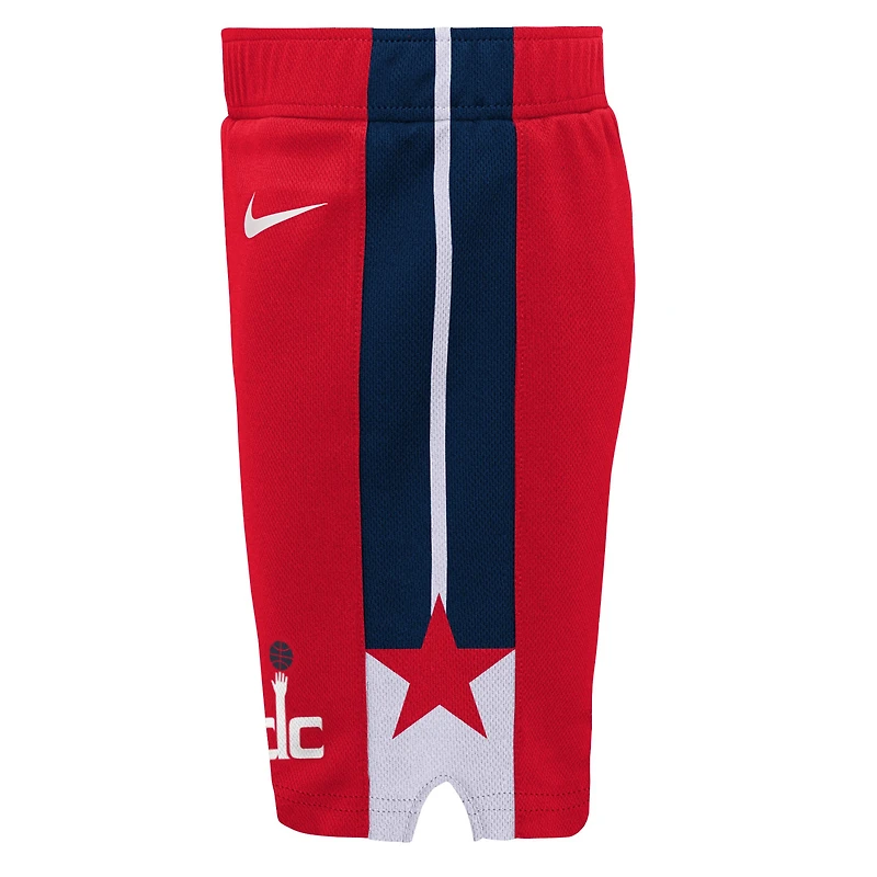 Toddler Nike Red Washington Wizards Replica Shorts – Icon Edition