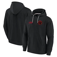 Sweat à capuche unisexe Fanatics Black Washington Wizards Elements en polaire super douce