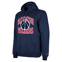 Unisex New Era  Navy Washington Wizards 2023/24 Season Tip-Off Edition Pullover Hoodie