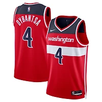 Unisex Nike AJ Dybantsa Red Washington Wizards 2026 NBA Draft Swingman Jersey - Icon Edition