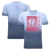 Unisex Sportiqe Navy Washington Wizards Bingham Sun-Fade T-Shirt