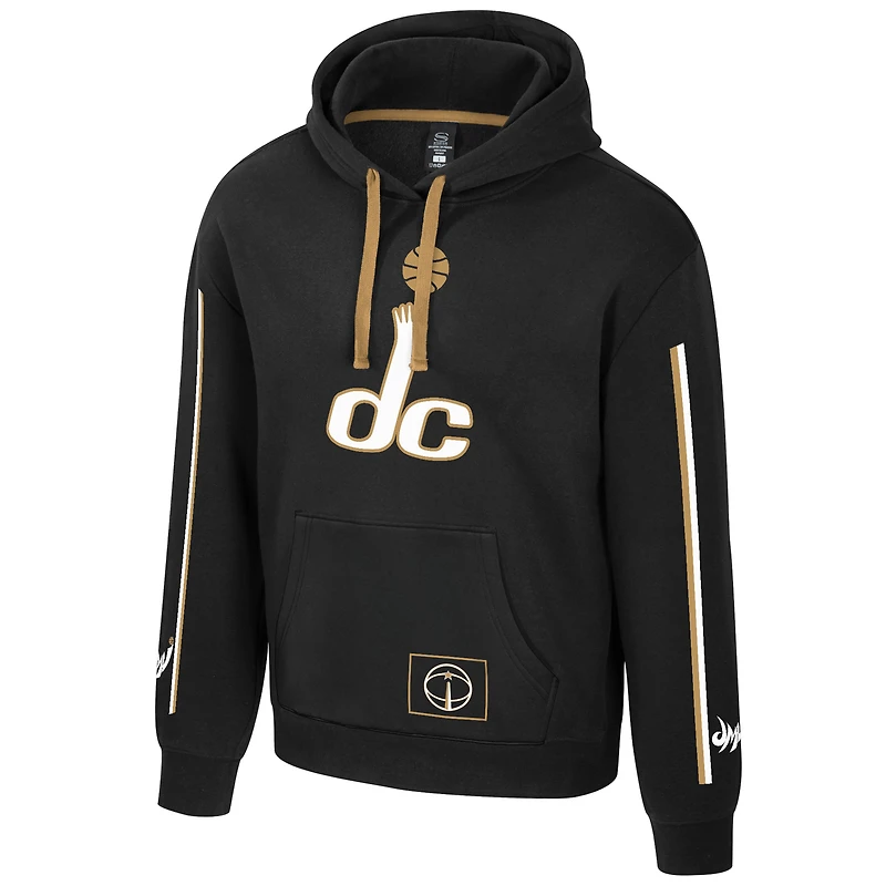 Sweat à capuche unisexe Stadium Essentials noir Washington Wizards 2025/26 City Edition Star