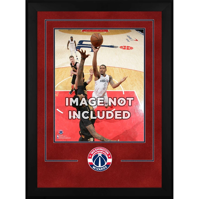 Washington Wizards Deluxe 16'' x 20'' Vertical Frame with Team Logo