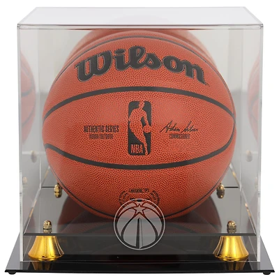 Washington Wizards Golden Classic Team Logo Basketball Display Case