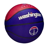 Wilson Washington Wizards Unsigned City Edition Collector's Basketball