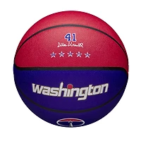 Wilson Washington Wizards Unsigned City Edition Collector's Basketball
