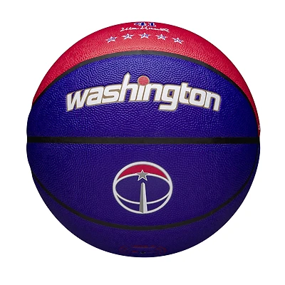 Wilson Washington Wizards Unsigned City Edition Collector's Basketball