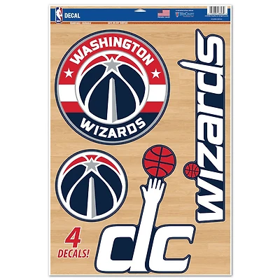 WinCraft Washington Wizards 11" x 17" Multi-Use Decal Sheet