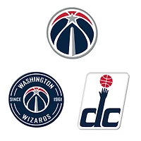 Lot de 3 aimants de réfrigérateur WinCraft Washington Wizards de qualité supérieure