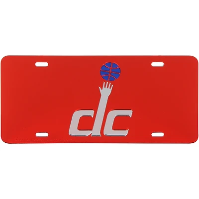 Plaque d'immatriculation WinCraft Washington Wizards Crystal Mirror