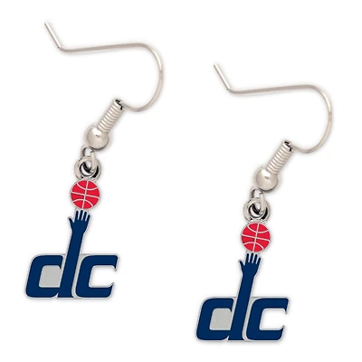 WinCraft Washington Wizards Logo Dangle Earrings