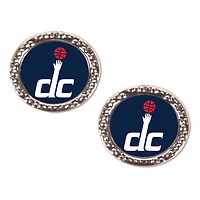 WinCraft Washington Wizards Round Team Post Earring