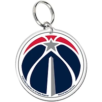 Porte-clés en acrylique premium WinCraft avec logo de l'équipe des Washington Wizards