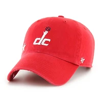 Casquette réglable de nettoyage sous-visière confettis '47 Washington Wizards pour femmes, rouge