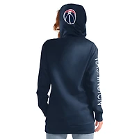 Sweat à capuche G-III 4Her pour femme par Carl Banks bleu marine Washington Wizards Base Coach