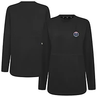 Women's Levelwear Khaki Washington Wizards Beaudry Pullover Sweatshirt