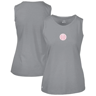 Débardeur blanc pour femme Levelwear avec logo Macy Core la fête des mères Washington Wizards