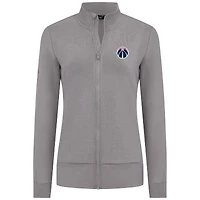 Women's Levelwear Gray Washington Wizards Shine Full-Zip Jacket