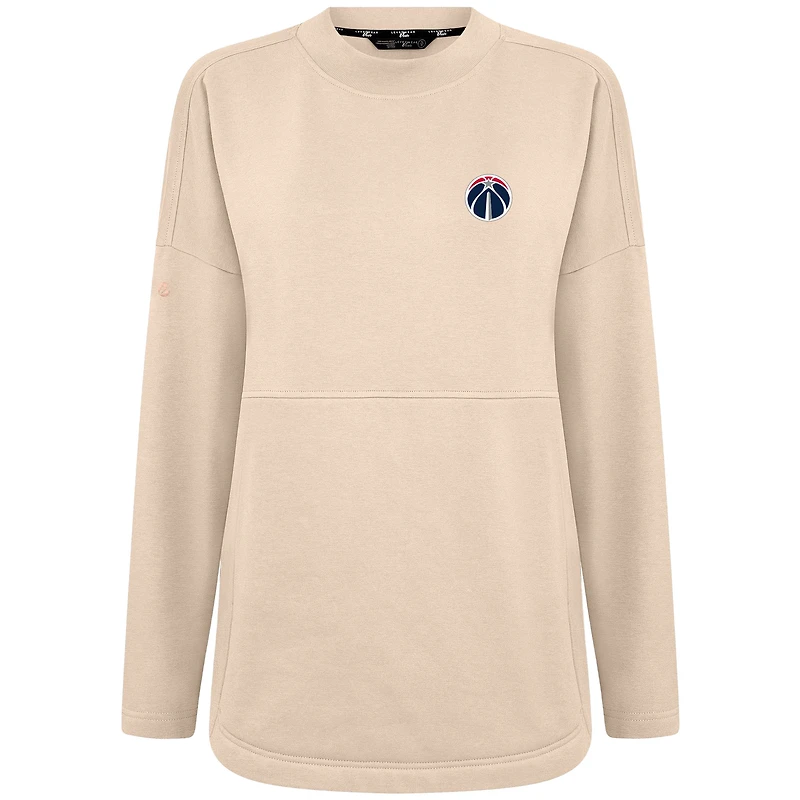 Sweat-shirt kaki Beaudry pour femme des Washington Wizards de Levelwear