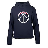 Women's Levelwear Navy Washington Wizards Evian Core Pullover Hoodie