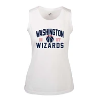 Women's Levelwear White Washington Wizards Macy Tank Top