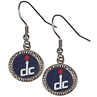 Boucles d'oreilles pendantes rondes Washington Wizards WinCraft pour femme