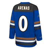 Maillot de hockey tendance Maxxed Out 2.0 bleu pour jeunes Mitchell & Ness Gilbert Arenas des Washington Wizards
