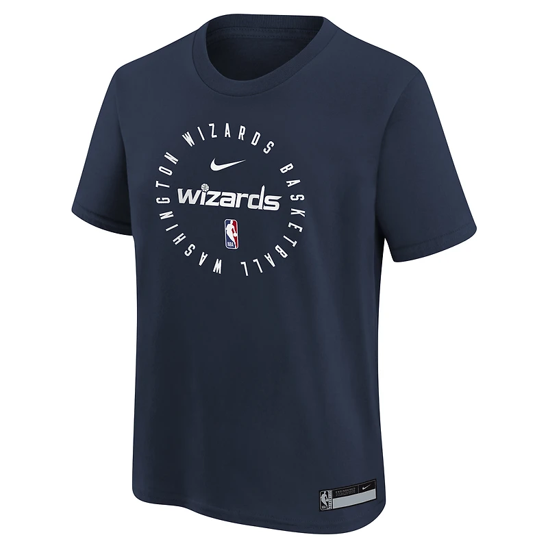 Youth Nike Navy Washington Wizards Practice Legend T-Shirt