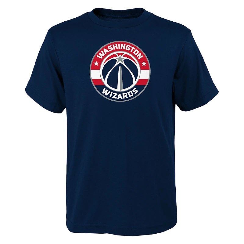 Youth Outerstuff Red Washington Wizards Primary Logo T-Shirt