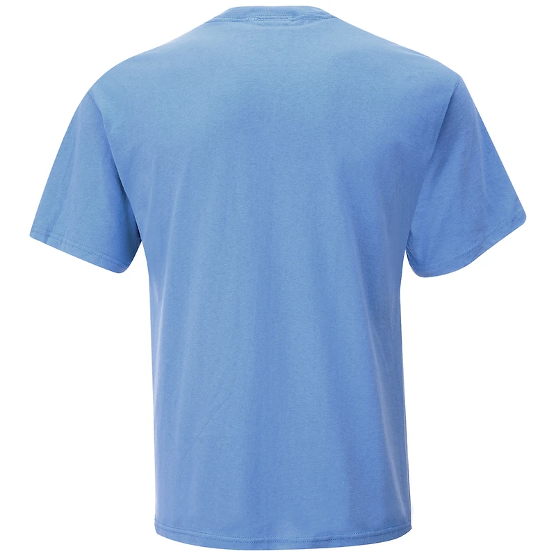 Men's Checkered Flag Light Blue Wendell Scott Graphic 1-Spot T-Shirt