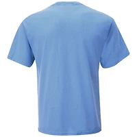 Men's Checkered Flag Light Blue Wendell Scott Graphic 1-Spot T-Shirt