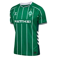 Unisex Hummel  Green Werder Bremen Home 2025/26 Replica Jersey