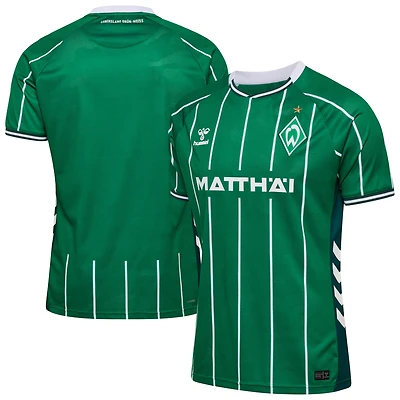 Unisex Hummel  Green Werder Bremen Home 2025/26 Replica Jersey